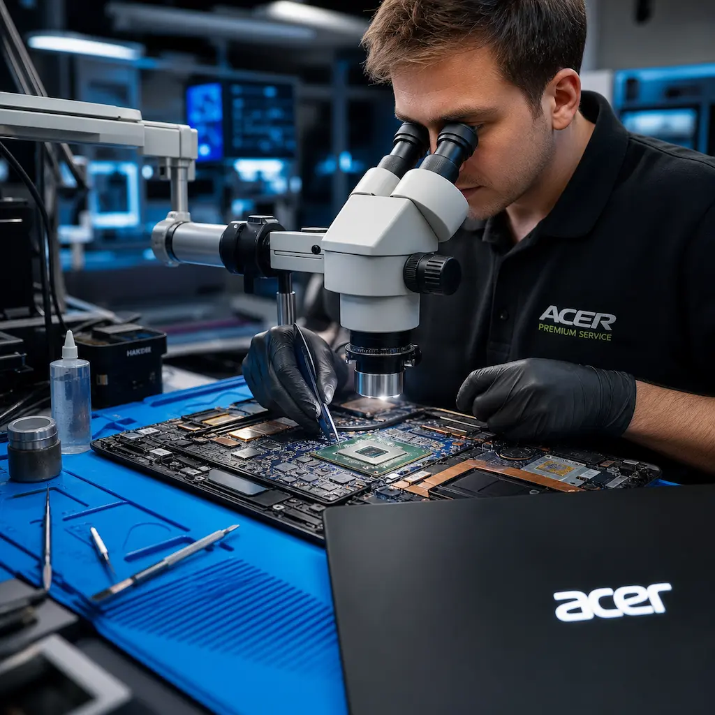 Замена видеокарты ноутбука Acer в Красноармейске