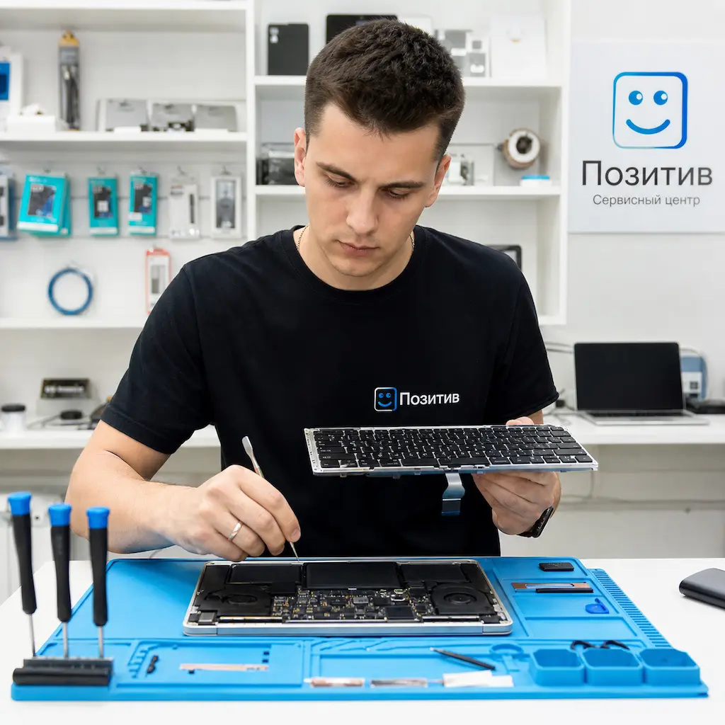 заменить клавиатуру на Apple Macbook в Красноармейске
