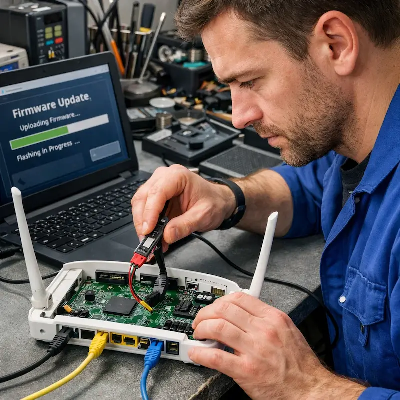 Обновление прошивки роутера в Красноармейске