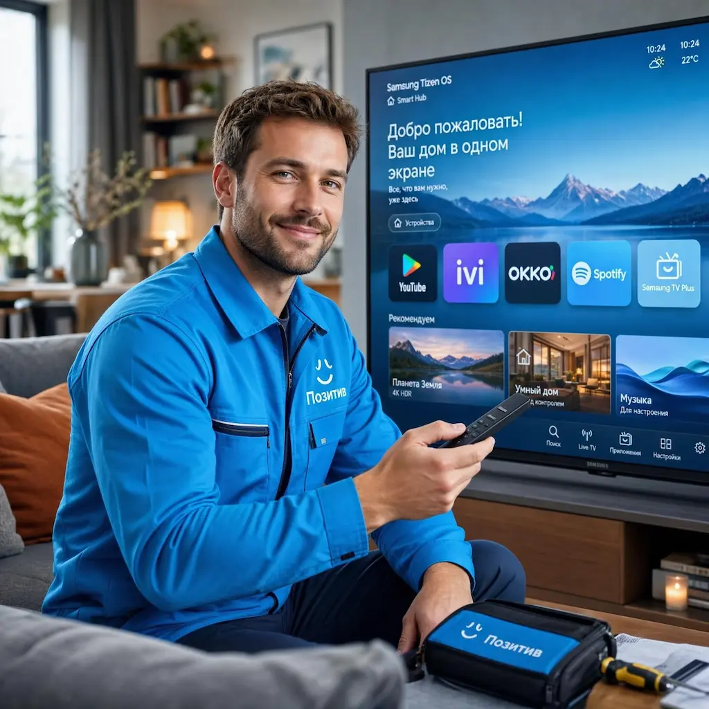 Настройка Smart TV в Красноармейске