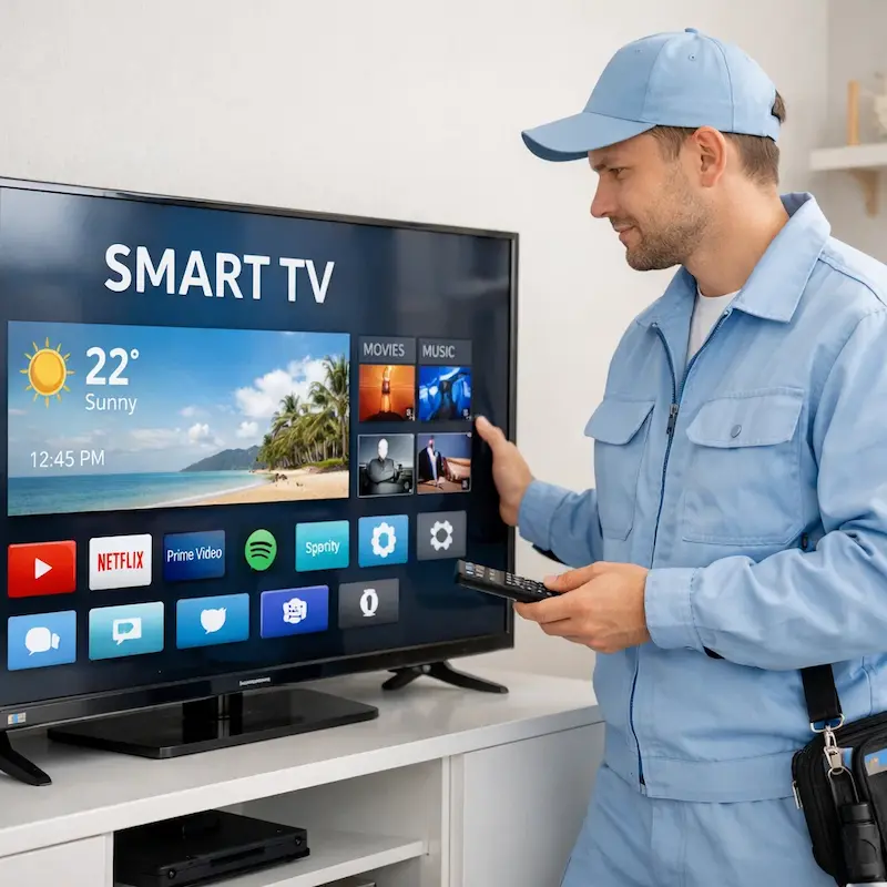 Настройка Smart TV в Красноармейске