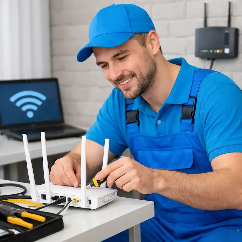 Настройка Wi - Fi в Красноармейске