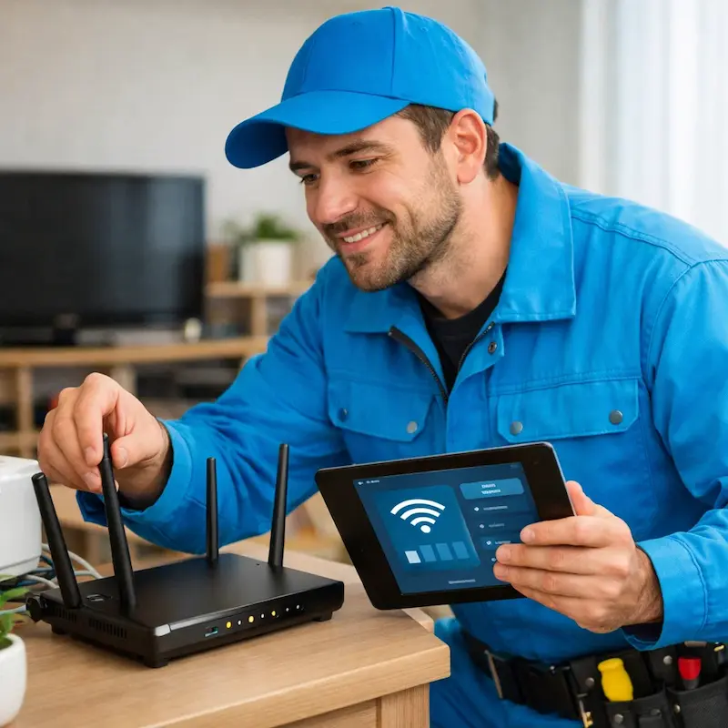 Настройка Wi-Fi для квартиры, дома и офиса в Красноармейске