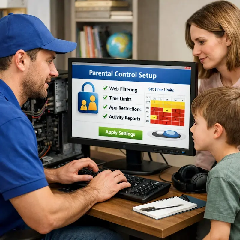 установка родительского контроля в Красноармейске