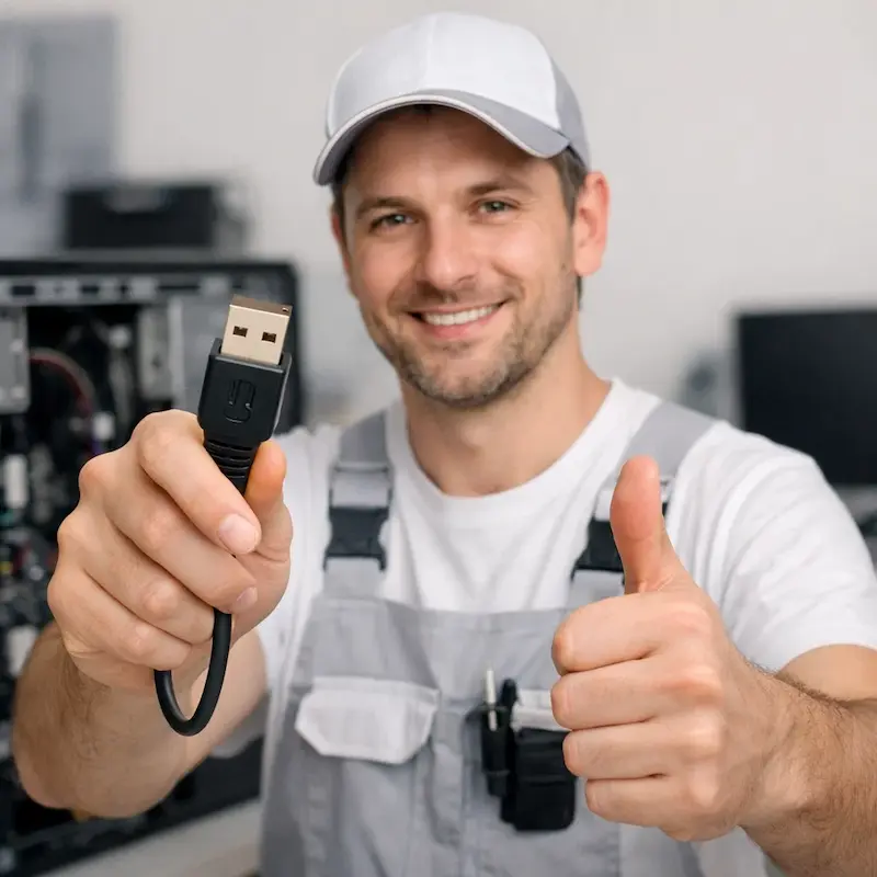 Настройка и установка новых устройств в Красноармейске