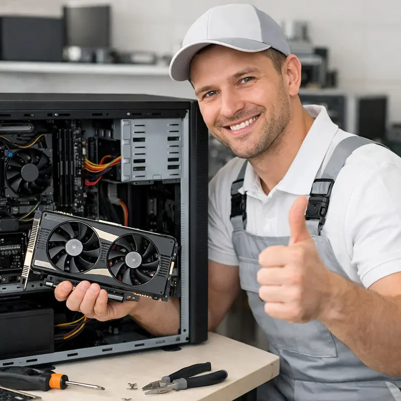 Замена видеокарты ПК в Красноармейске