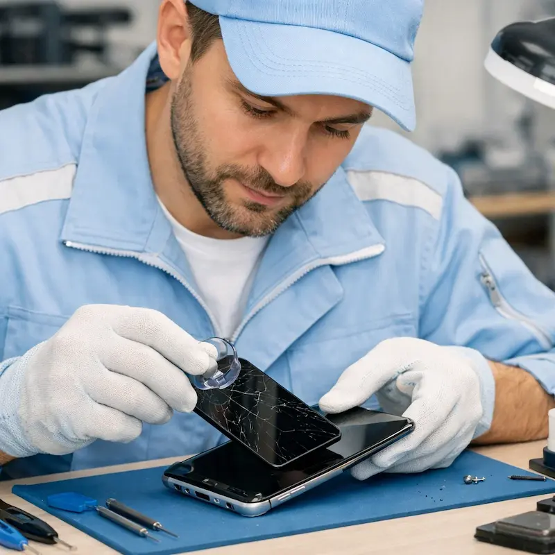 Заменить сенсорное стекло на смартфоне в Красноармейске