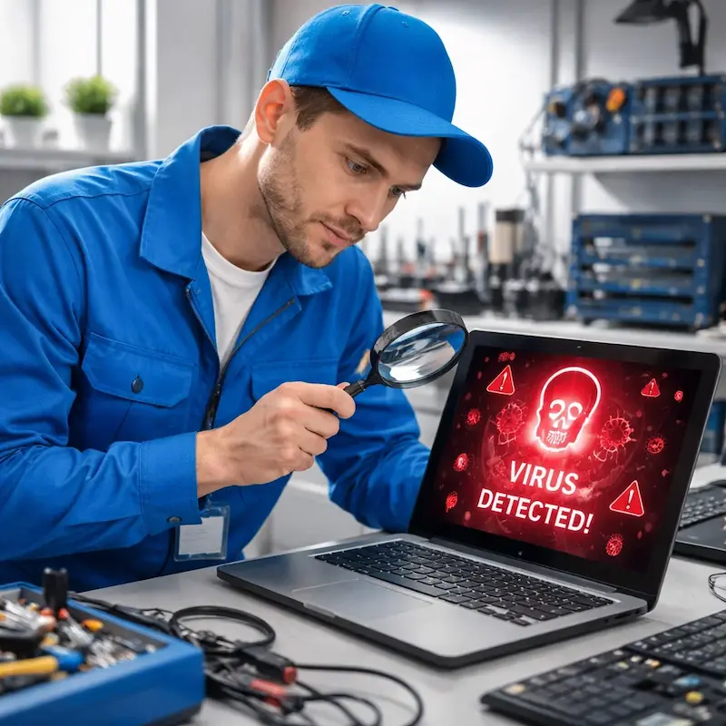 Поиск компьютерных вирусов в Красноармейске