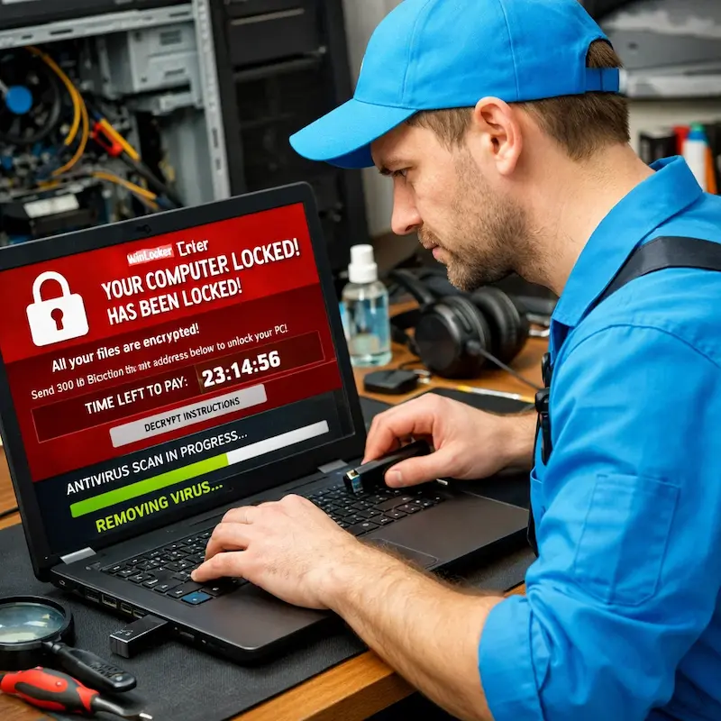 Удалить винлокер в Красноармейске